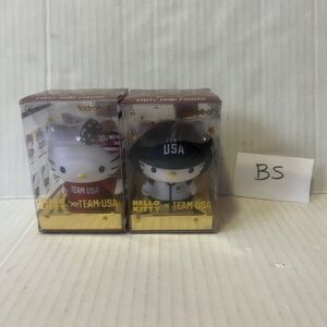 Kidrobot Hello Kitty X Team USA Vinyl Mini Figure Surfing Baseball Sanrio New